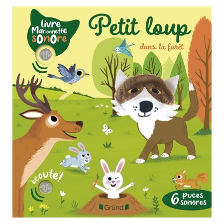 Petit loup dans la forêt