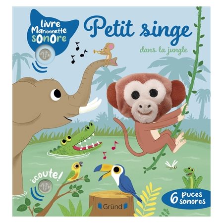 Petit singe dans la jungle