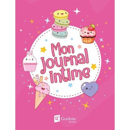 Mon journal intime dessin kawaii