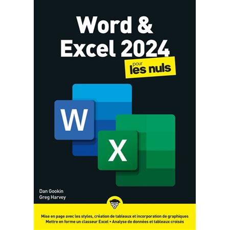 Word & Excel 2024 pour les nuls