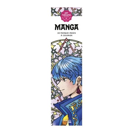 Manga : 40 marque-pages à colorier