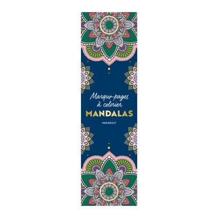 Marque-pages à colorier : Mandalas