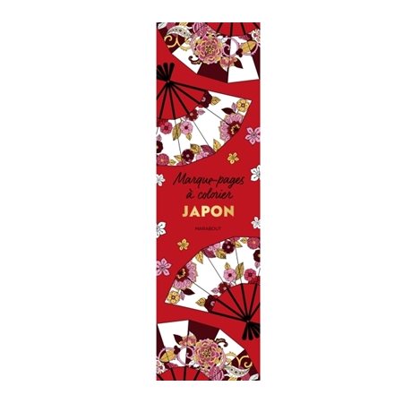 Marque-pages à colorier : Japon