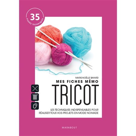 Mes fiches mémo tricot