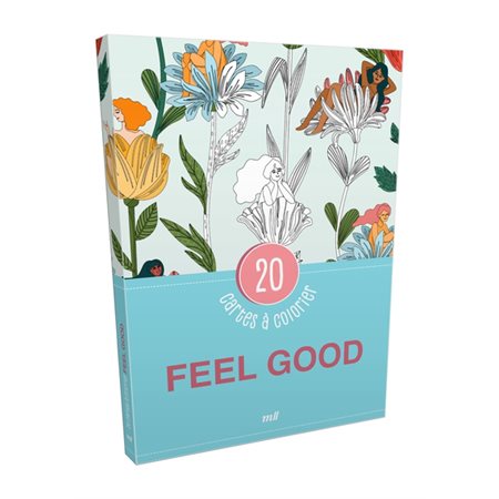Feel good : 20 cartes à colorier