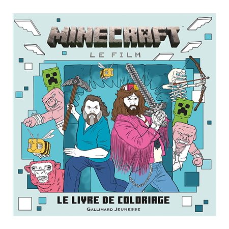 Minecraft, le film : Le livre de coloriage