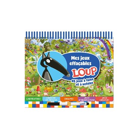 Mes jeux effaçables Loup