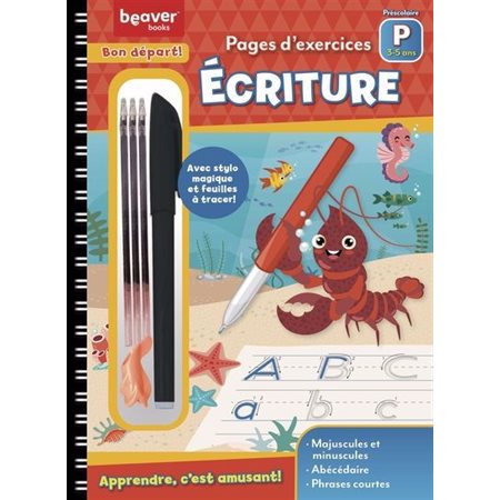 Pages d'exercises Écriture : Préscolaire