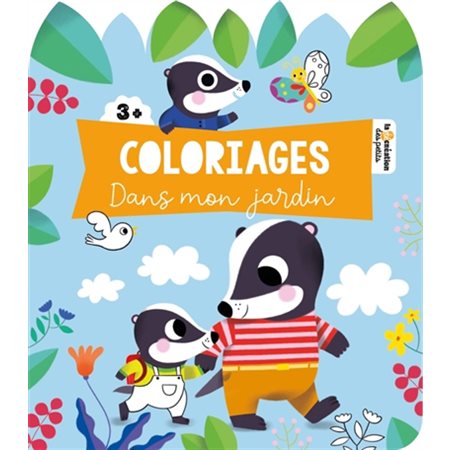 Coloriages, Dans mon jardin