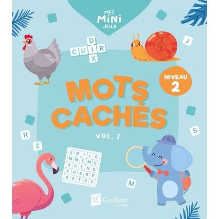 Mots cachés niveau 2, vol. 2