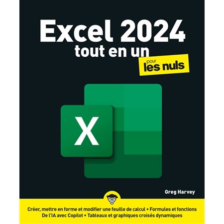 Excel 2024 pour les nuls : tout en un