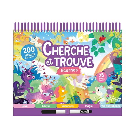 Cherche et trouve licornes