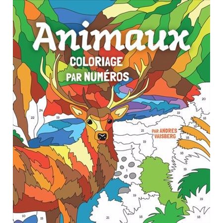 Animaux, Coloriage par numéros