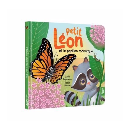 Petit léon et le papillon monarque