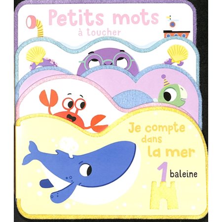 Petits mots à toucher : Je compte dans la mer