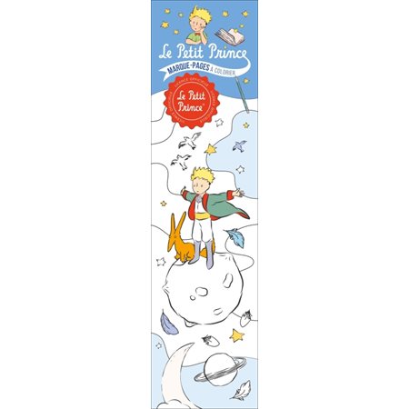 Marque-pages à colorier : Le Petit Prince