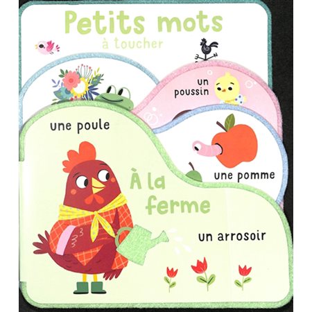 Petits mots à toucher : À la ferme
