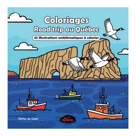Coloriages - Road trip au Québec