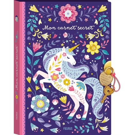 Mon carnet secret : licorne scintillante, Mon carnet secret