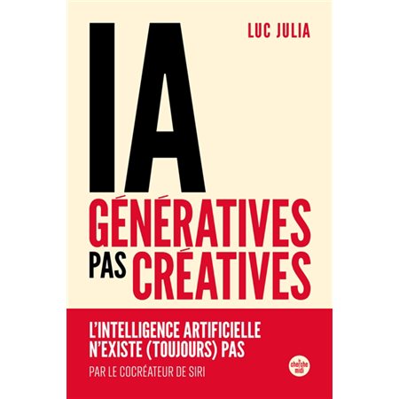 IA génératives, pas créatives