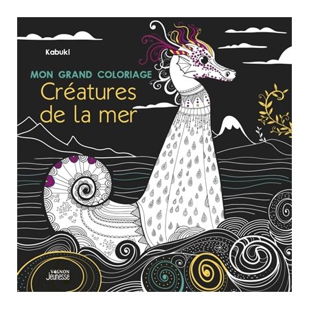 Mon grand coloriage : créatures de la mer