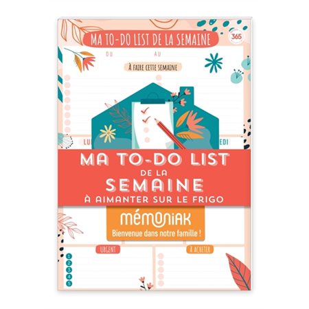 Ma to-do list de la semaine