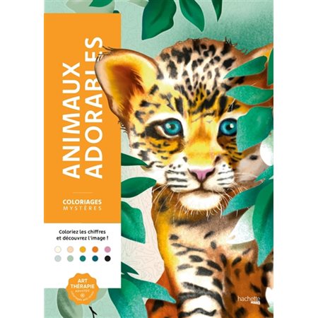 Coloriages mystères : Animaux adorables