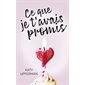 Ce que je t'avais promis