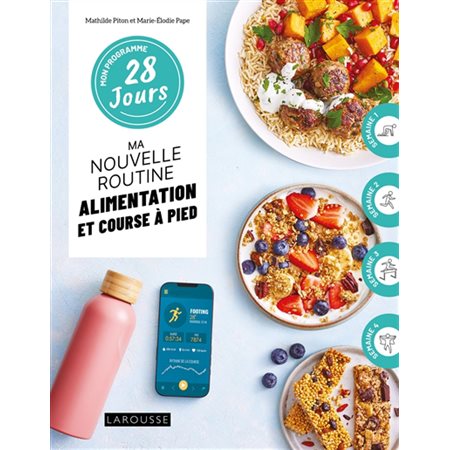 Ma nouvelle routine : alimentation et course à pied, Mon programme 28 jours