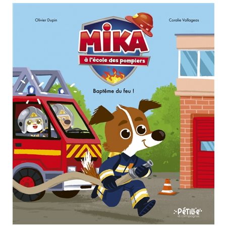 Mika à l'école des pompiers : baptême du feu !