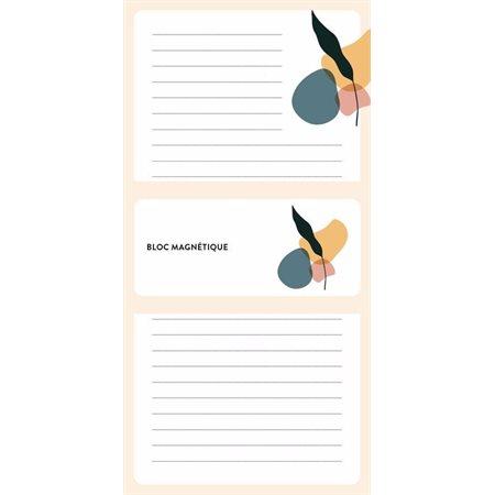 Bloc-Notes Pastel