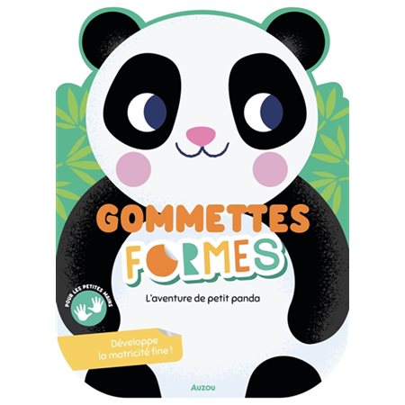 Gommettes formes : L'aventure de petit panda