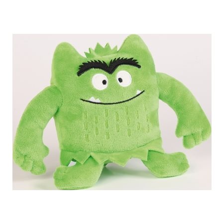 Mini peluche monstre verte