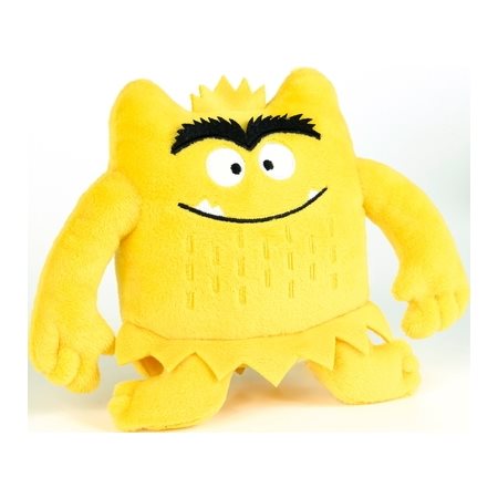 Mini peluche monstre jaune