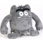 Mini peluche monstre grise