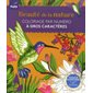 Beaute de la nature : Coloriage par numéro gros caractères