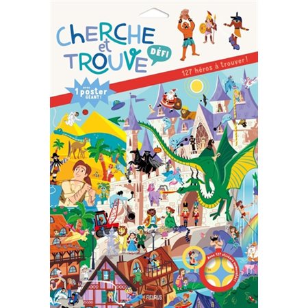 Cherche et trouve défi : 127 héros à trouver!