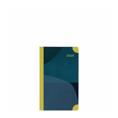 Agenda Mimo Bleu Annuel 2026