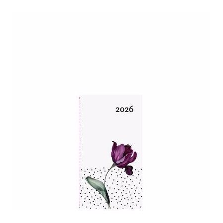 Agenda Mini Tulipe Annuel 2026