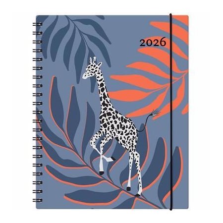 Agenda Garbo Girafe Annuel 2026