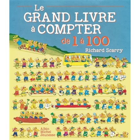 Le grand livre à compter de 1 à 100