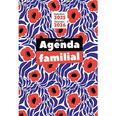 Mini agenda familial : septembre 2025-décembre 2026