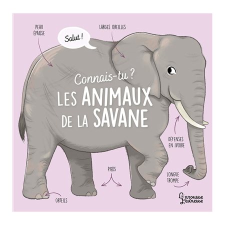 Connais-tu les animaux de la savane ?