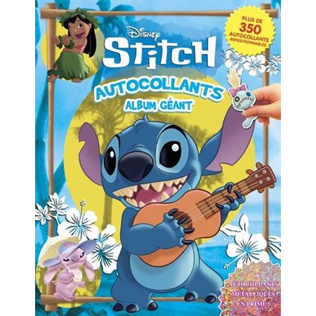 Disney Stitch, Autocollants album géant
