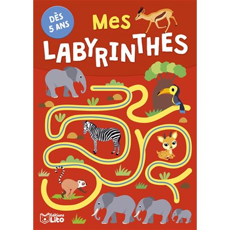 Mes labyrinthes : dès 5 ans