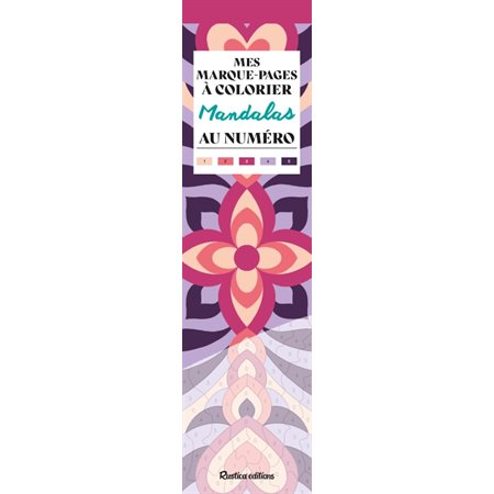 Mandalas : mes marque-pages à colorier au numéro