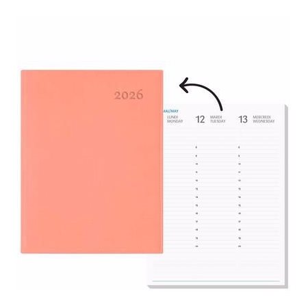 Recharge pour Ulys Annuel 2026 (bloc papier sans couverture), Agendas annuels 2026