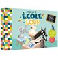 Je joue à l'école avec loup