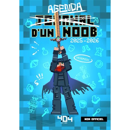 Agenda Journal d'un Noob 2025-2026