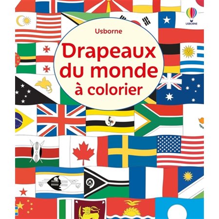 Drapeaux du monde à colorier